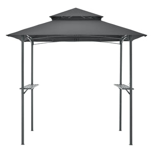 Grillpavilon Parga BBQ 250 x 241 x 151 cm sötétszürke [en.casa]