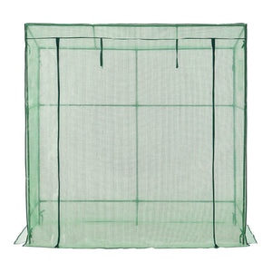 Fóliasátor Vlaardingen 198 x 78 cm zöld [en.casa]