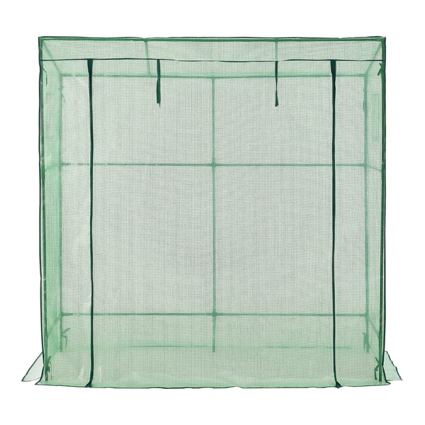 Fóliasátor Vlaardingen 198 x 78 cm zöld [en.casa]