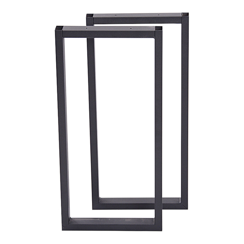 Méretrajz Asztalláb Møldrup 56x27cm fekete [en.casa]