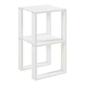 Kisasztal Thyholm 55x30x30 cm fehér [en.casa]