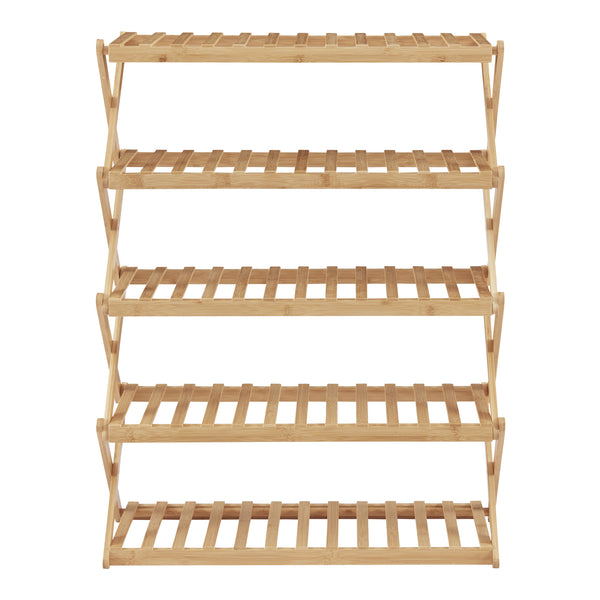 Összecsukható cipőspolc Fitzbek [en.casa]