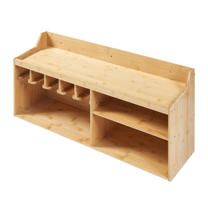 Szerszámrendszerező Gjemnes 86x25x45 cm bambusz [en.casa]
