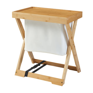 Piknikasztalka Hattfjelldal 53x48x32cm bambusz [en.casa]