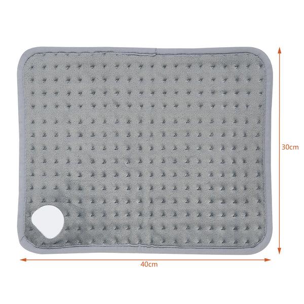Elektromos melegítő párna Bella 80W 40x30cm szürke [en.casa]