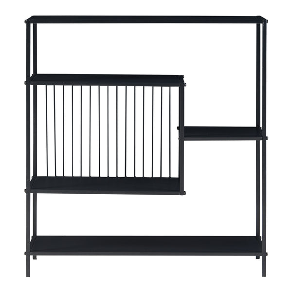 Konzolasztal Beesel 65,5x60x20 cm fekete [en.casa]