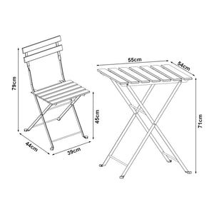 Bisztró-szett Bovino 3 részes akácfa [casa.pro]