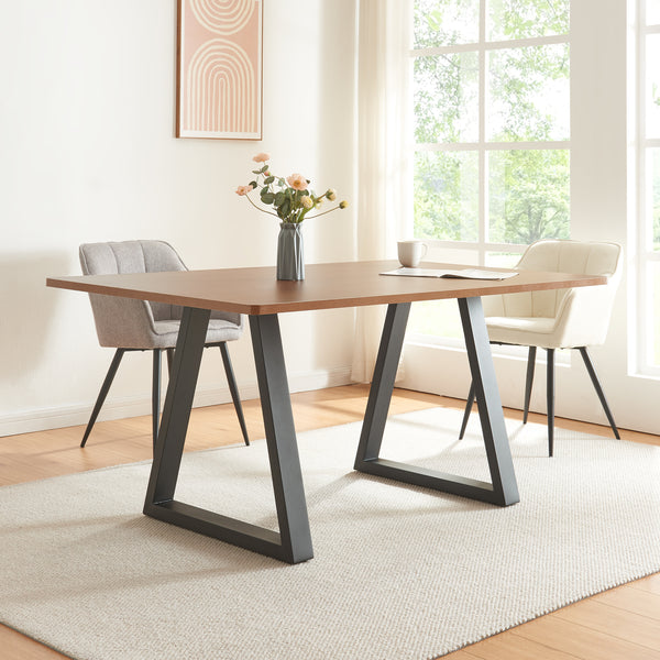 Asztalváz 2db-os szett Lyngby 72x55/70cm fekete [en.casa]