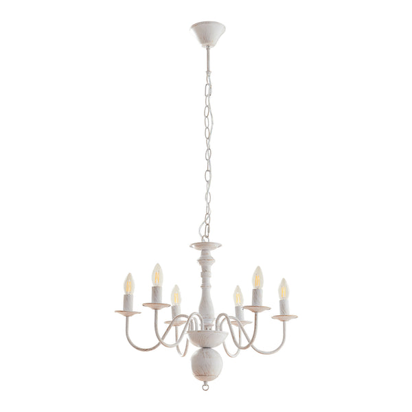 Csillár Berkeley fém vintage-fehér [lux.pro]