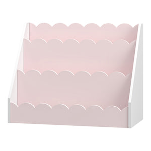 Gyerek könyvtartó polc Vestnes vattacukor/fehér [en.casa]