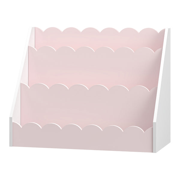 Gyerek könyvtartó polc Vestnes vattacukor/fehér [en.casa]