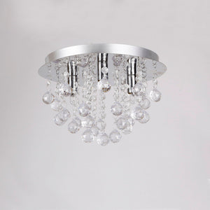 Mennyezeti lámpa Trio 20 x Ø 28 cm króm műkristály design  [lux.pro] 