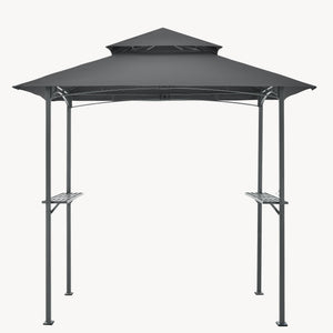Grillpavilon Parga BBQ 250 x 241 x 151 cm sötétszürke [en.casa]