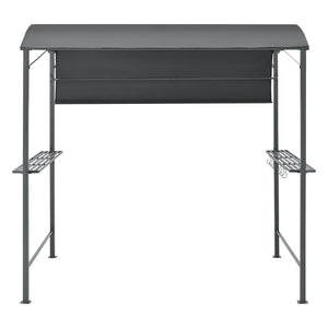 Grillpavilon Pyrgos BBQ 215 x 220 x 140 cm sötétszürke [en.casa]