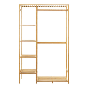 Ruhatartó állvány Eurajoki 1 rúddal 4 polccal 2 további tárolófelülett [en.casa] 