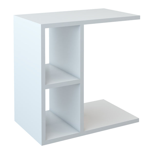 Kisasztal Ravnsborg 50x50x30 cm fehér [en.casa]