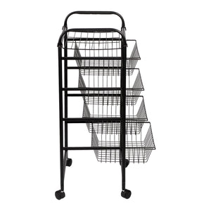 Konyhai kocsi Rudbjerg fém 87 x 41 x 31,5 cm [en.casa] 