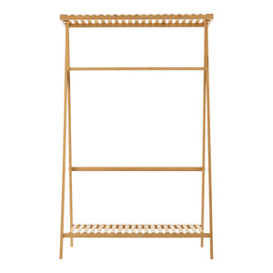 Ruhatartó állvány Horten bambusz [en.casa]