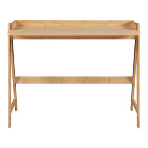 Bambusz íróasztal Härryda 107x47x81cm natúr [en.casa]