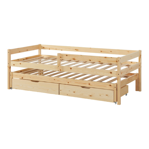 Fenyő gyerekágy 2 fiókkal Sonkajärvi 90x200cm [en.casa]