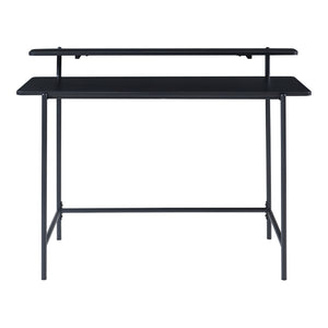 Íróasztal Samnanger 120x55x88 cm fekete [en.casa]
