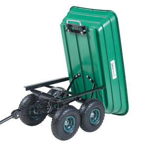 Kerti kocsi Corfinio 111x51 cm max. 250kg zöld/fekete [pro.tec]