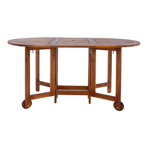 Kerti étkező garnitúra Acerenza 7 részes akácfa FSC® tanúsítvánnyal [en.casa]