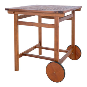 Kerti étkező garnitúra Ancarano 5 részes akácfa FSC® tanúsítvánnyal [en.casa]