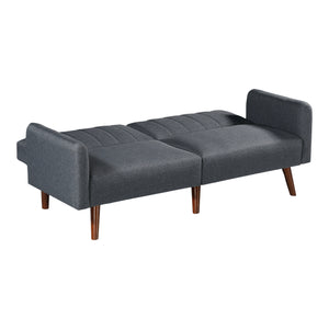 Kanapéágy Malå ágyfunkcióval 175x70x72 cm szürke [en.casa]