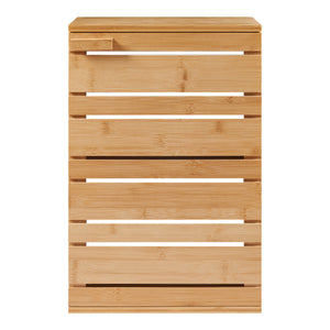 Fürdőszobai fali szekrény Epind 50x33x20 cm bambusz [en.casa]