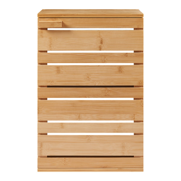 Fürdőszobai fali szekrény Epind 50x33x20 cm bambusz [en.casa]