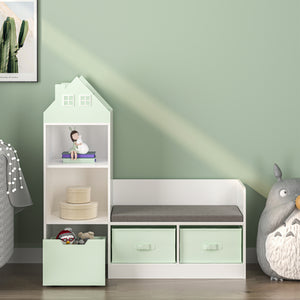 Gyerekpad polccal Vipsali [en.casa]