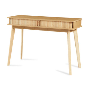 Konzolasztal Tysvær 110x40x78 cm bambusz [en.casa]