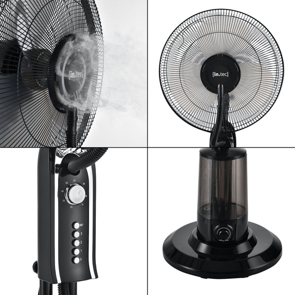 Párásító ventilátor ABWV-3971 időzítővel 75W  [in.tec]