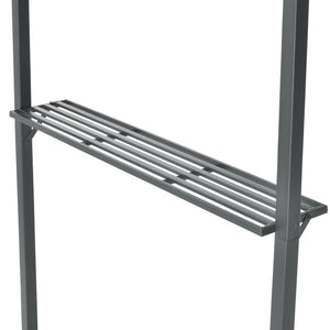 Grillpavilon Parga BBQ 250 x 241 x 151 cm sötétszürke [en.casa]