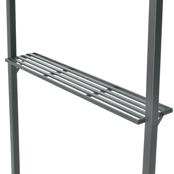 Grillpavilon Parga BBQ 250 x 241 x 151 cm sötétszürke [en.casa]