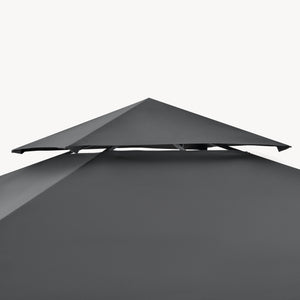 Grillpavilon Parga BBQ 250 x 241 x 151 cm sötétszürke [en.casa]