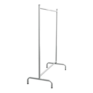 Ruhaállvány Staffanstorp 137x104x48cm Ezüst [en.casa]