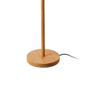 Állólámpa Rochdale 1 x E27, max. 60W 154 cm Fa Rattan Lámpabúra: Sárgásbarna [lux.pro] 
