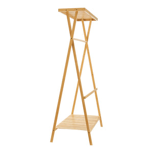 Ruhatartó állvány Horten bambusz [en.casa]