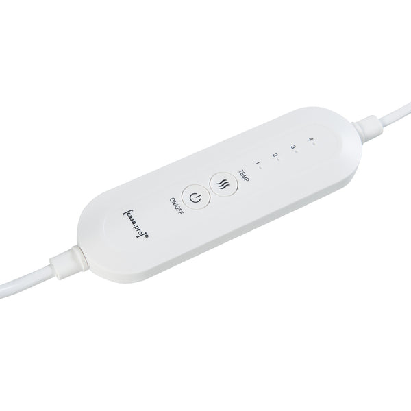 Elektromos lábmelegítő Bari 100W szürke [en.casa]