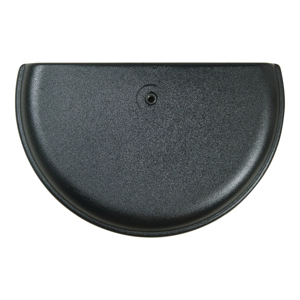 Beton napernyőtalp Bisenti 45x29x4,5 cm fekete [casa.pro]