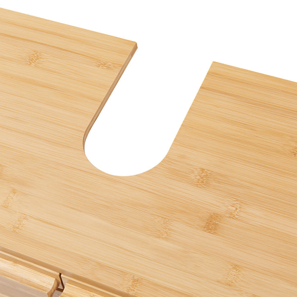 Mosdó alatti szekrény Epind 60x66x30 cm bambusz [en.casa]