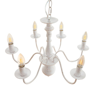 Csillár Berkeley fém vintage-fehér [lux.pro]