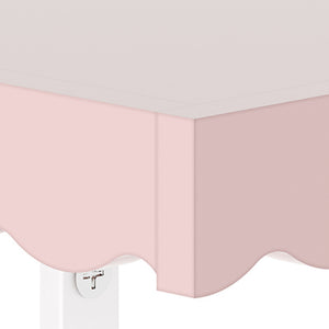 Gyerek fali polc 2db-os szett Vestnes 80x17x4 cm vattacukor [en.casa]