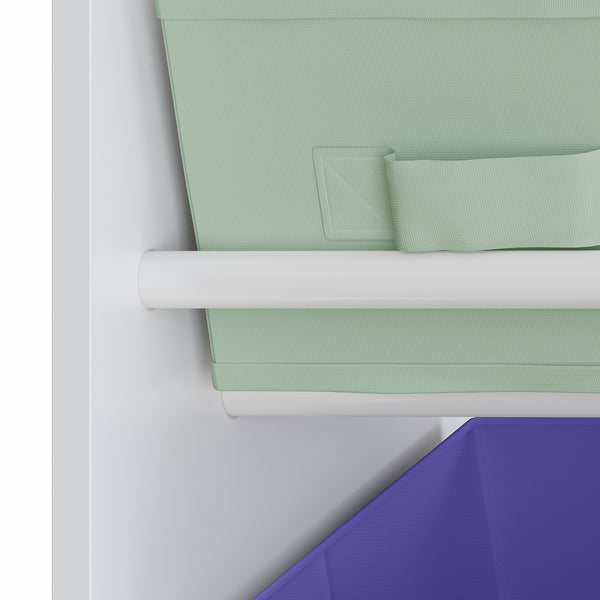 Gyerekpolc Farusa 80x90x30 cm Aqua Dream-motívum [en.casa]
