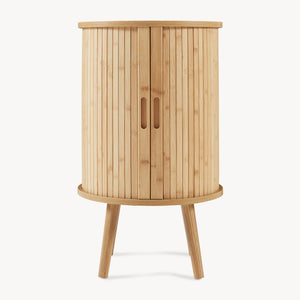 Éjjeli szekrény Nordkapp 65x40 cm bambusz [en.casa]