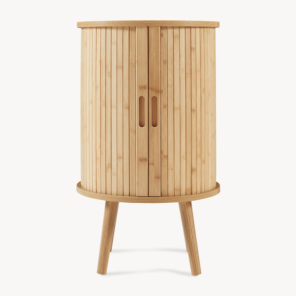 Éjjeli szekrény Nordkapp 65x40 cm bambusz [en.casa]