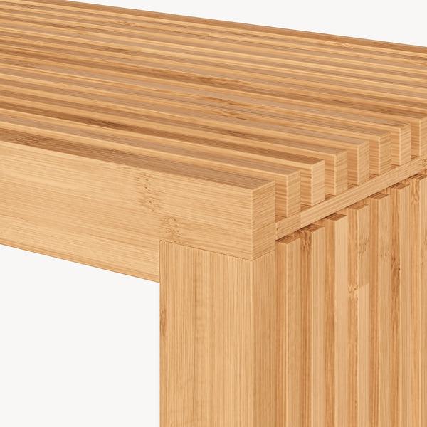 Cipőtartó pad Korjad 90x33x43 cm bambusz [en.casa]