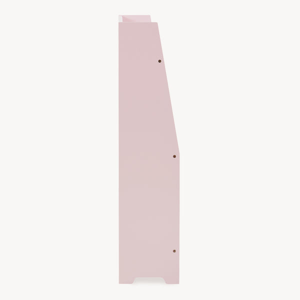 Gyerek könyvesolc Virer 78x60x18 cm rózsaszín [en.casa]